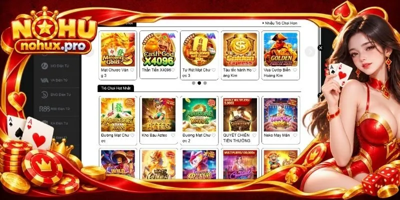 Trải nghiệm nhiều game quay hũ hấp dẫn
